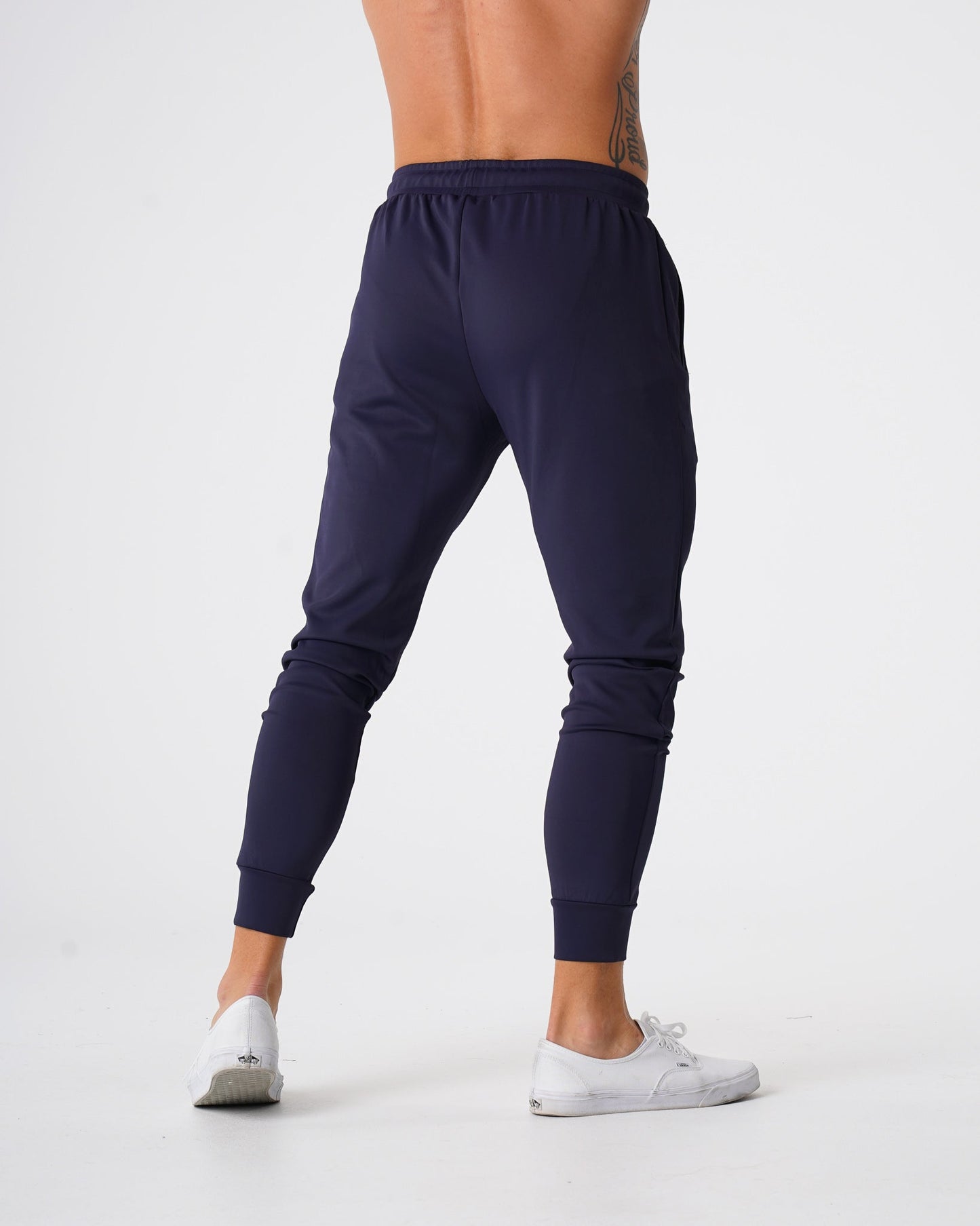 Men Navy Track Joggers - NVGTN