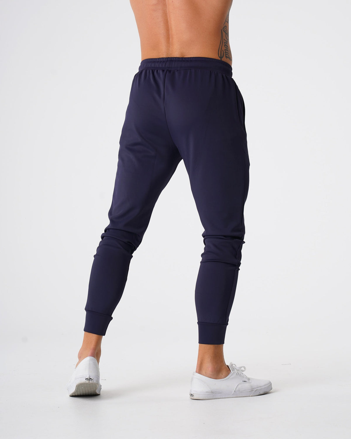 Men Navy Track Joggers - NVGTN