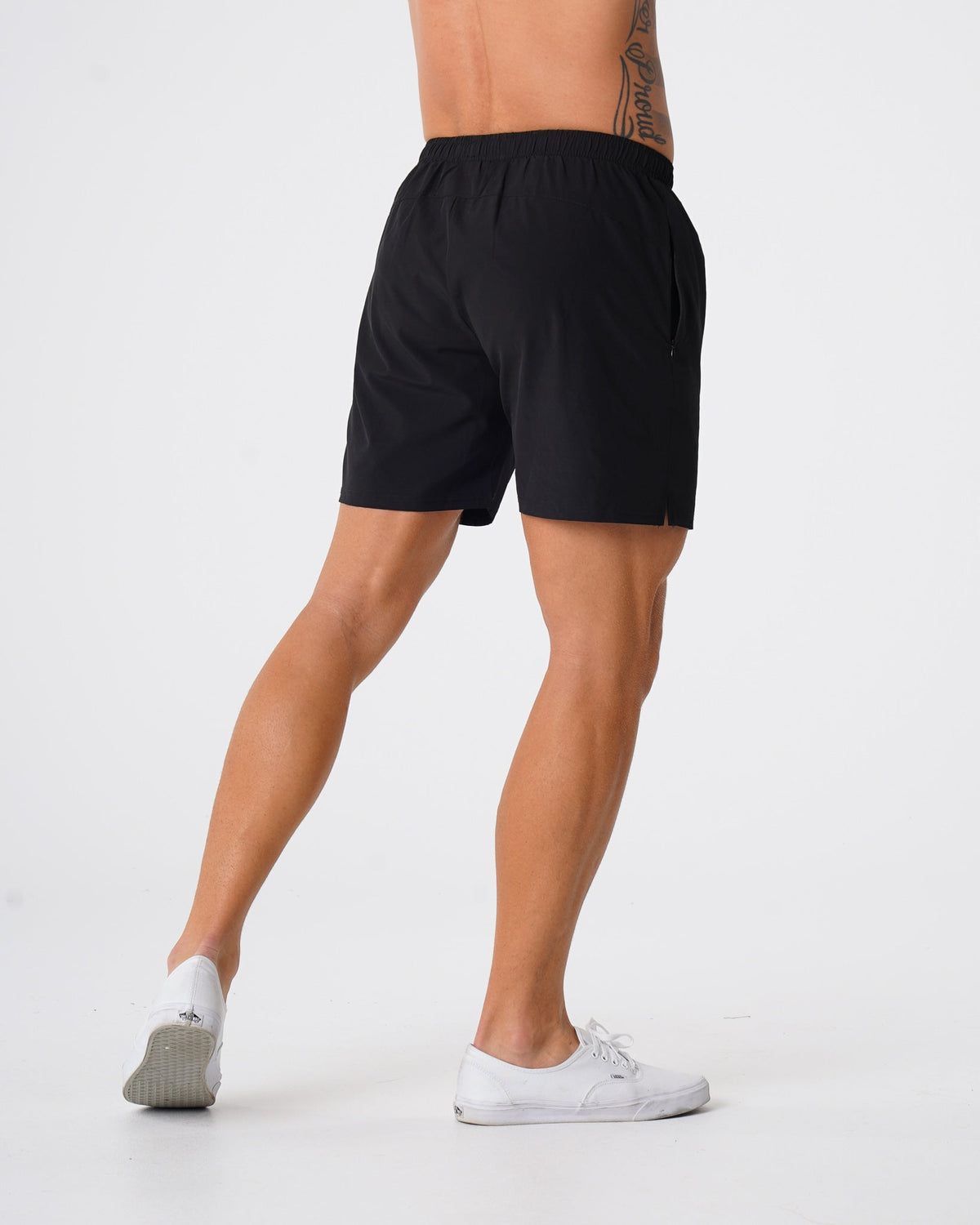 Men Black Flex Shorts - NVGTN
