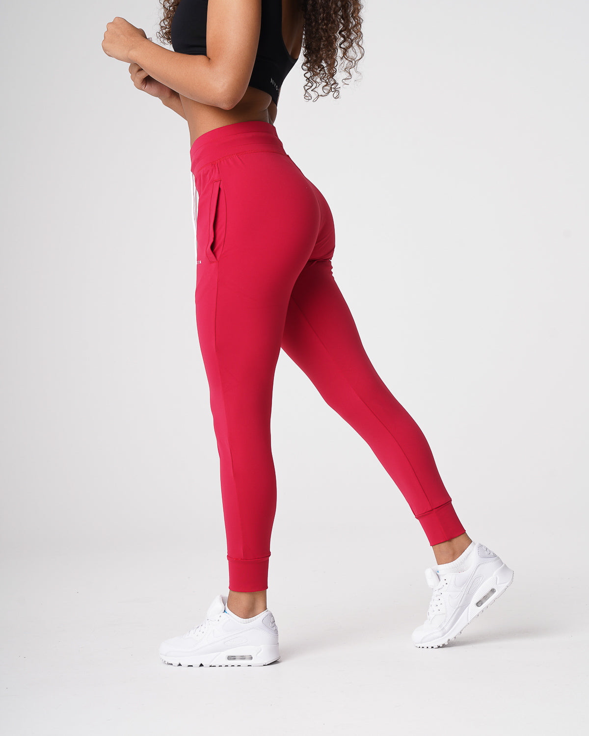Women Ruby Red Joggers - NVGTN