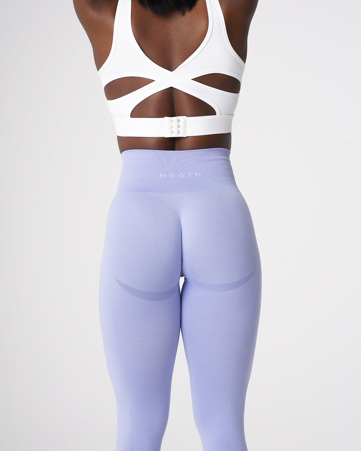 Women Periwinkle Contour Seamless Leggings - NVGTN
