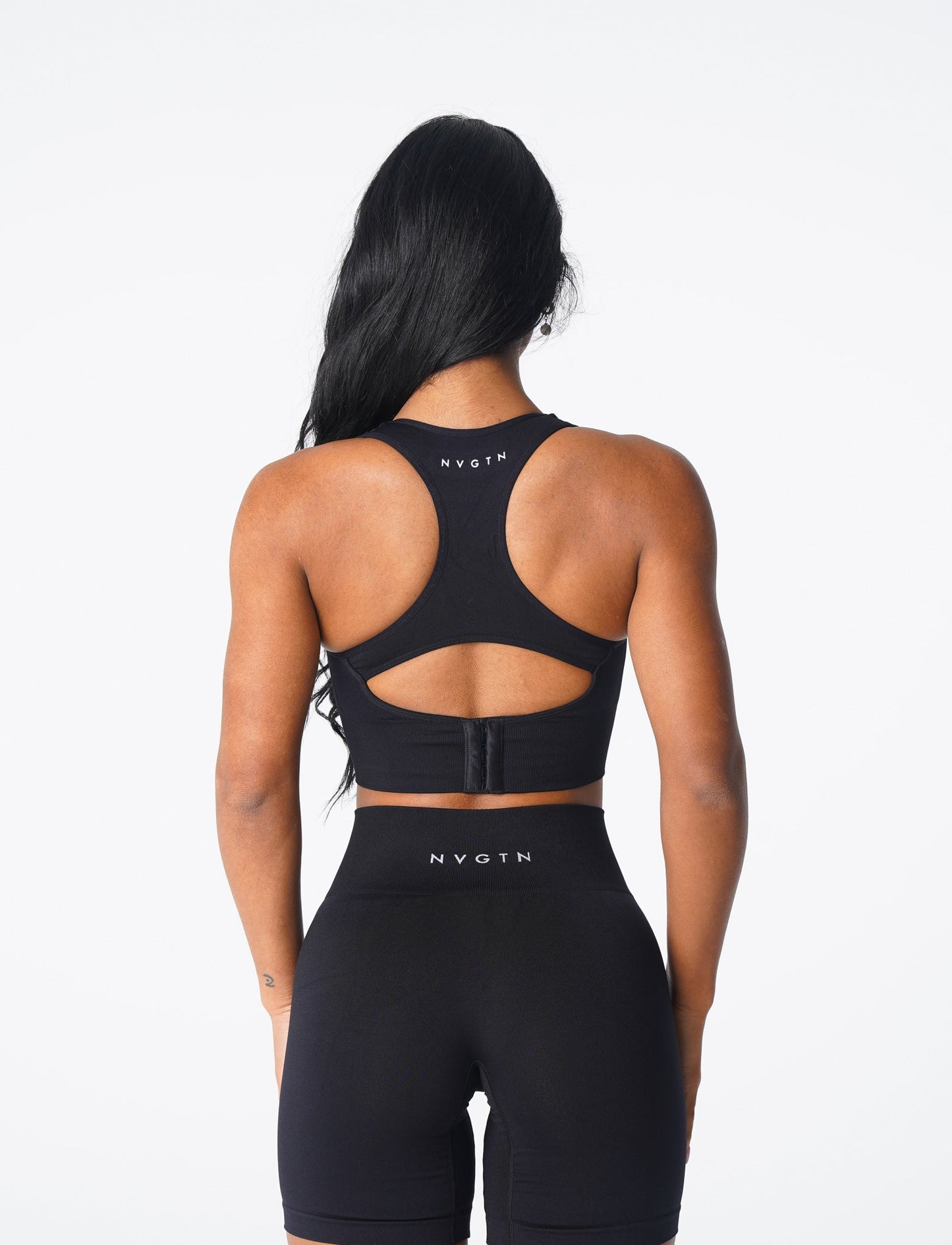 Women Black Ignite Seamless Bra - NVGTN
