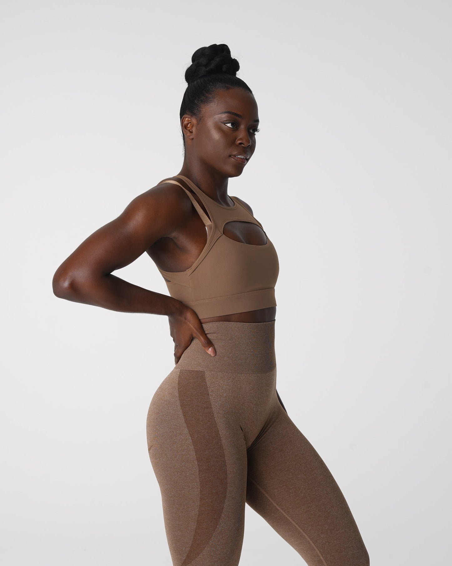 Women Mocha Apex Bra - NVGTN