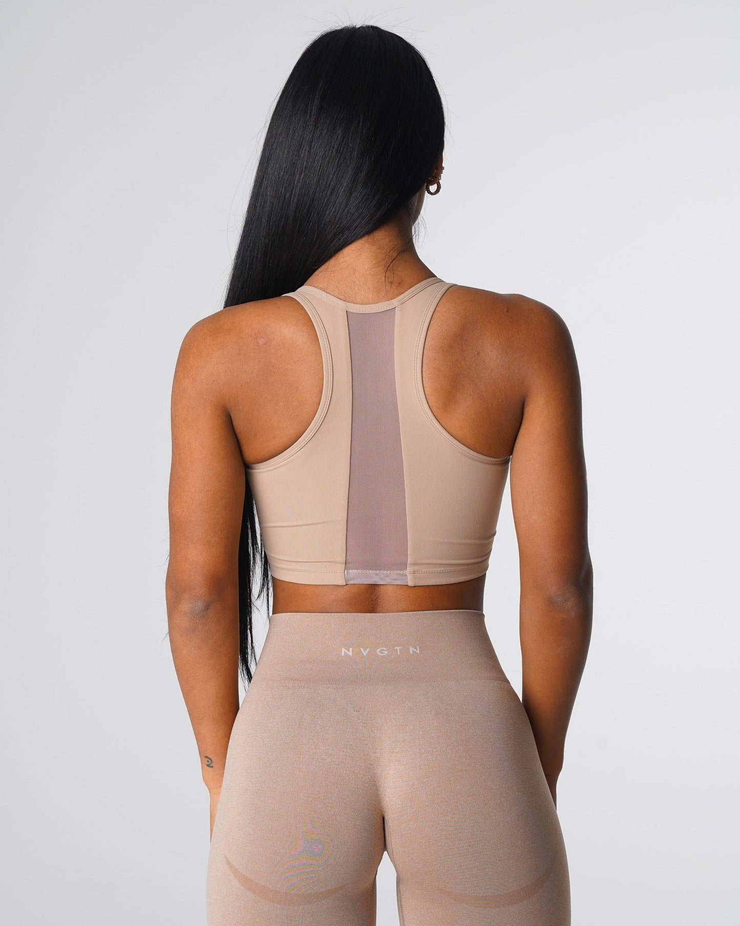 Women Beige Radiance Bra - NVGTN