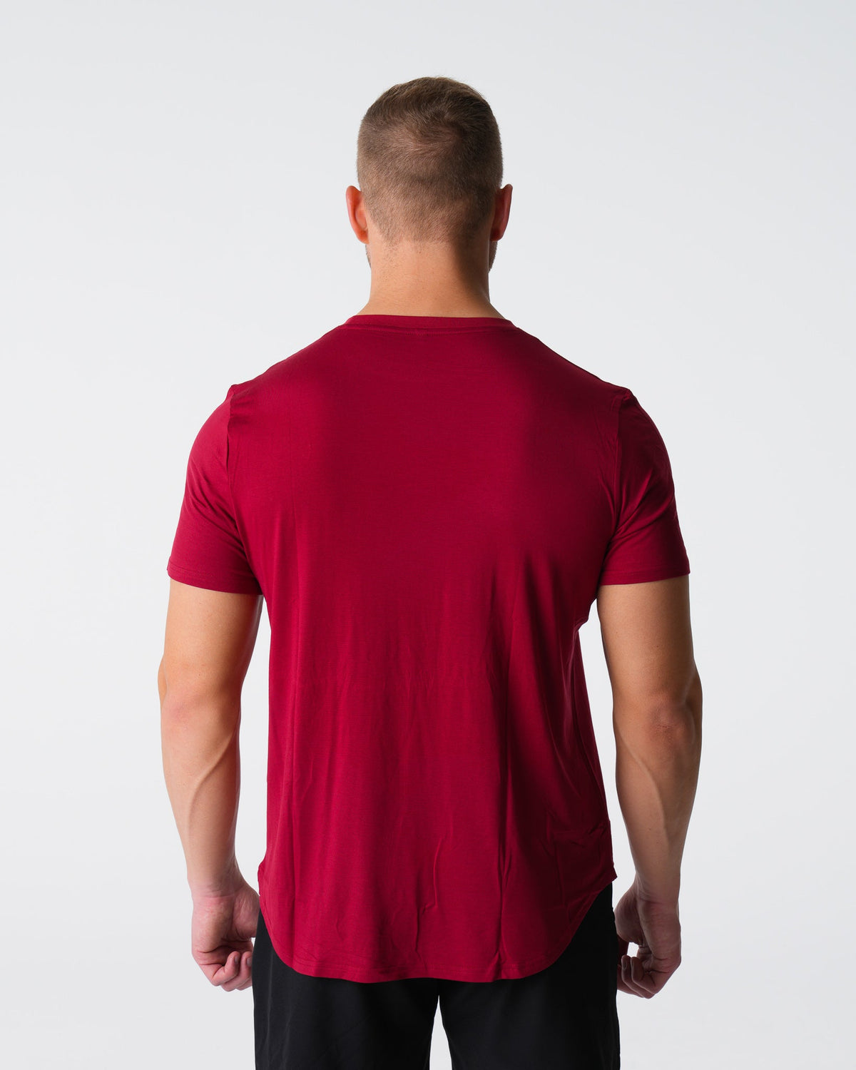 Men Crimson Tech Fitted Tee - NVGTN