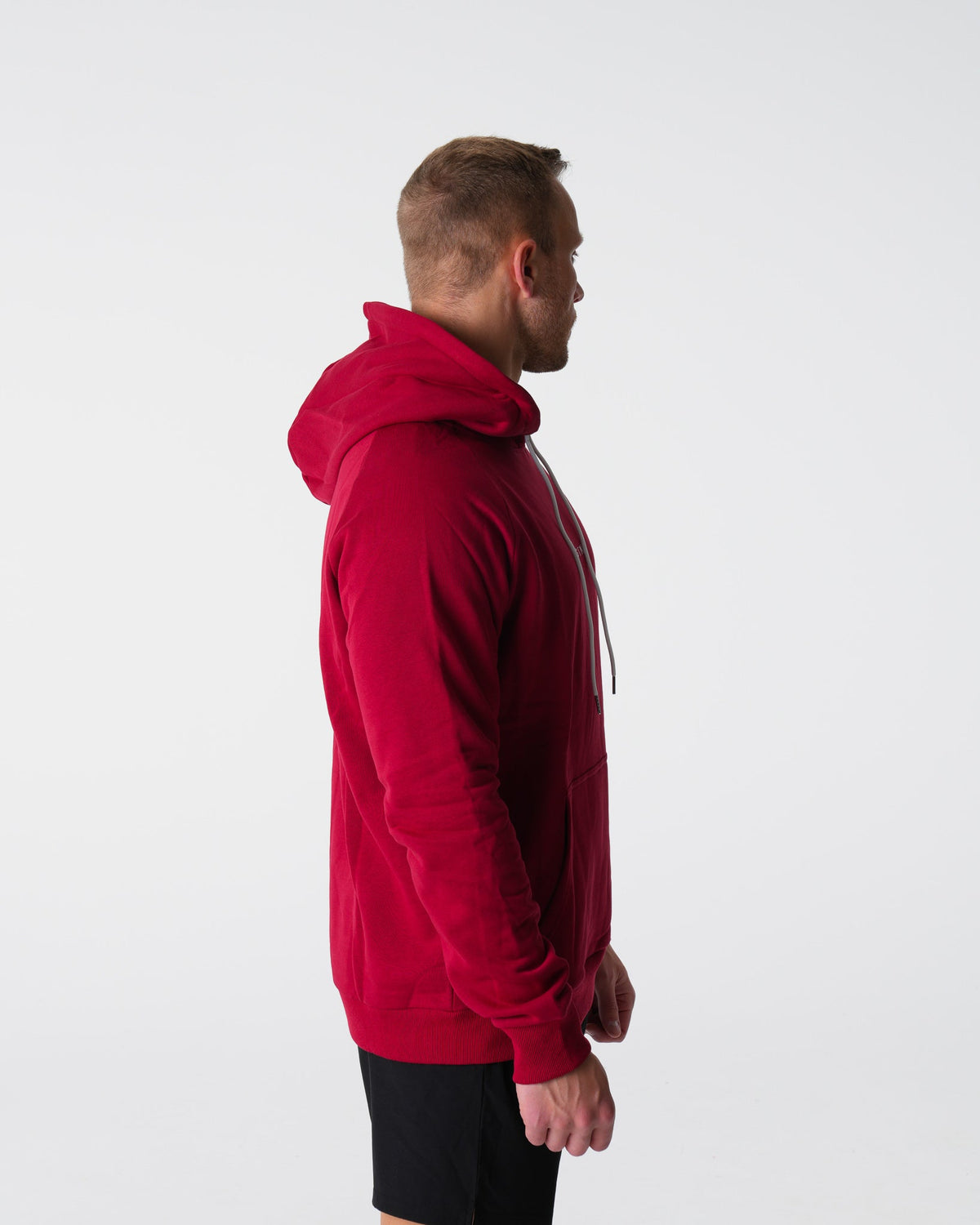 Men Crimson Lounge Hoodie - NVGTN