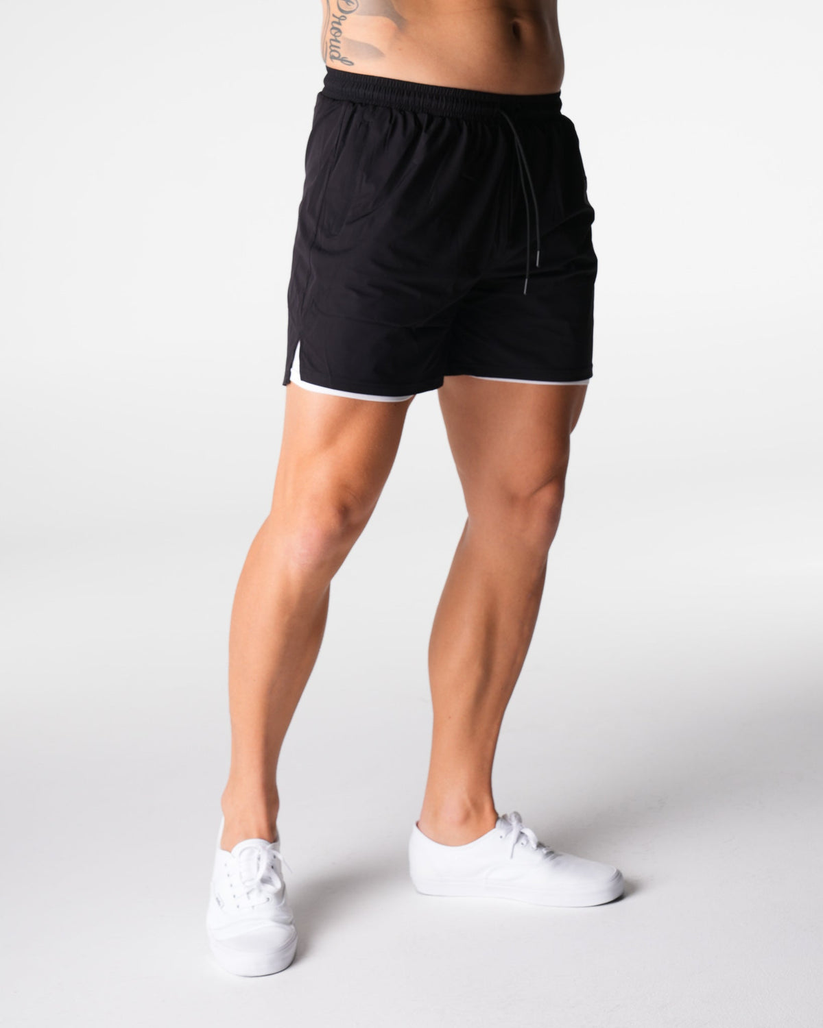 Men Black Voyager Shorts - NVGTN