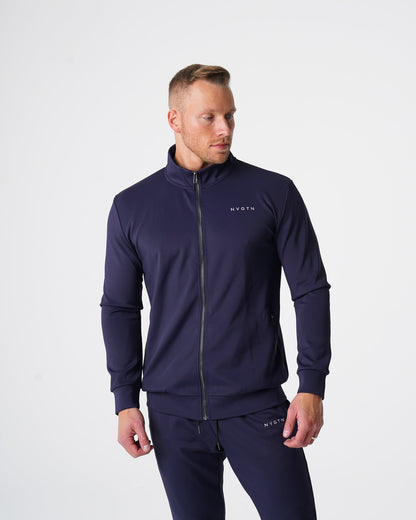 Men Navy Track Jacket - NVGTN