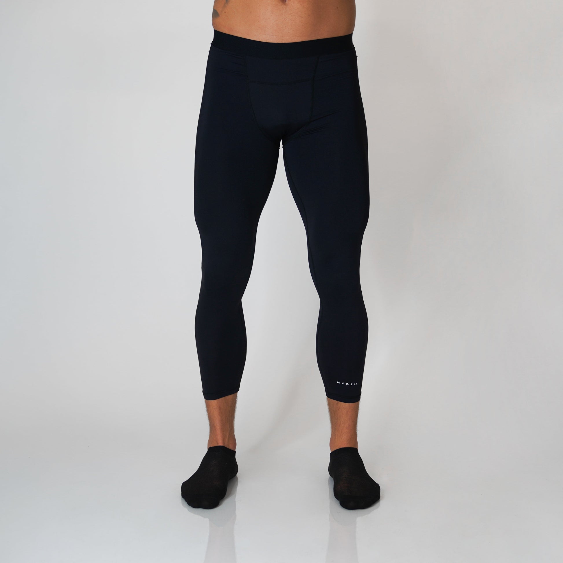 Men Compression Pants 3/4 Length - NVGTN