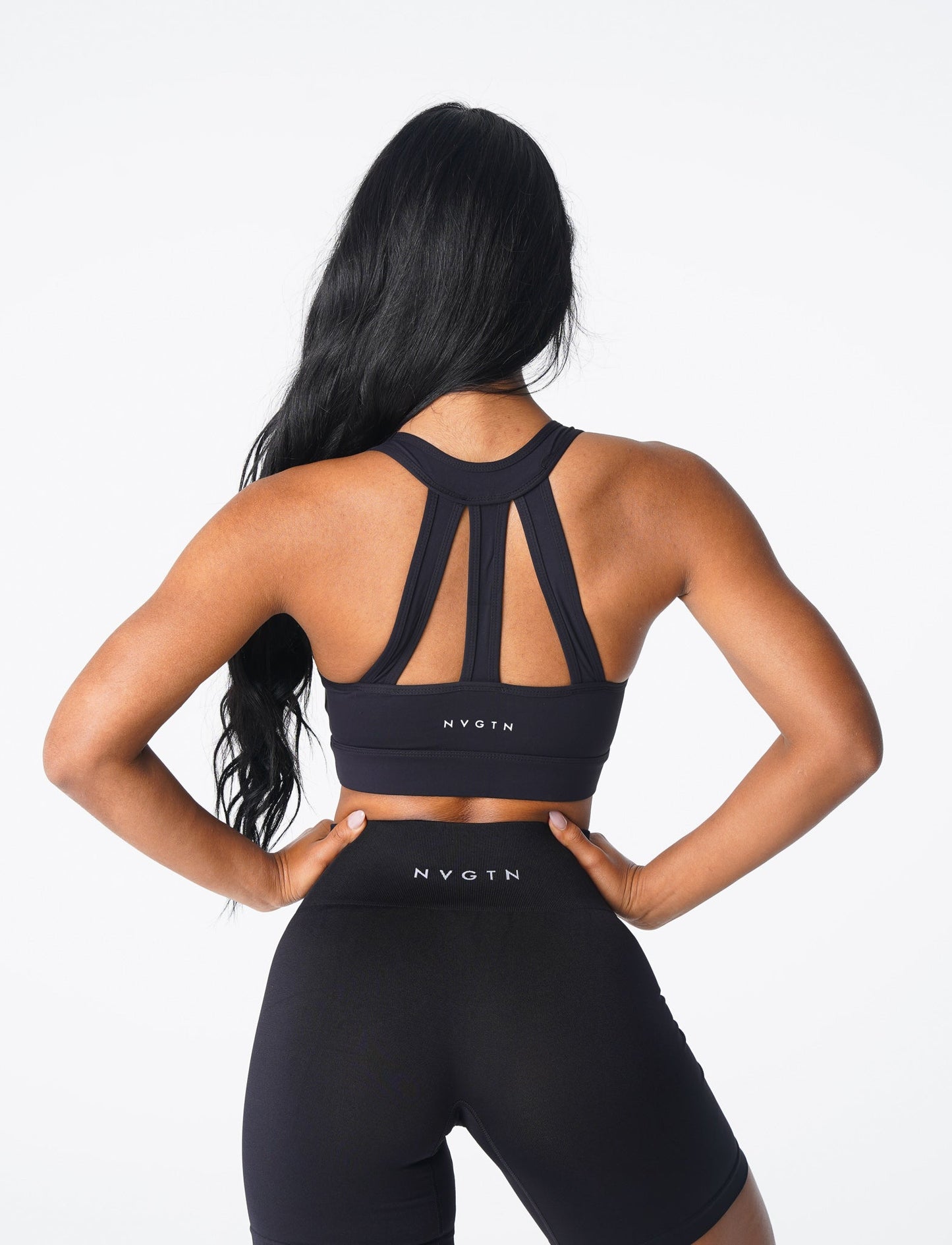 Women Black Trio Bra - NVGTN