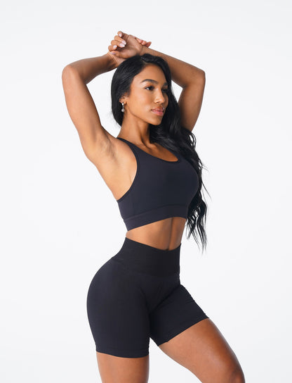 Women Black Trio Bra - NVGTN