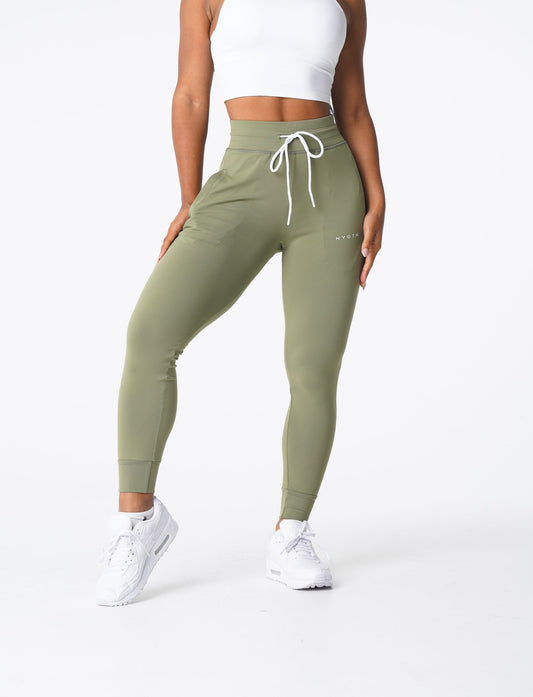 Women Olive Joggers - NVGTN