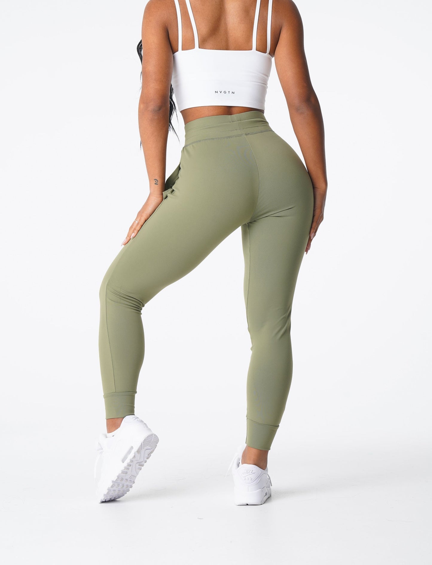 Women Olive Joggers - NVGTN
