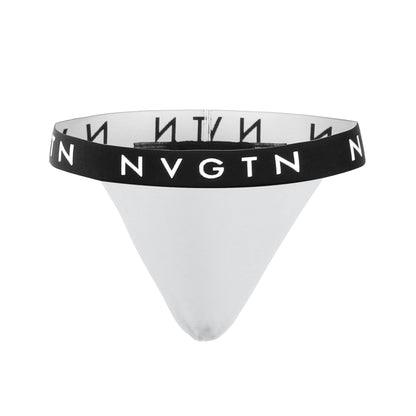 Women White Thong - NVGTN