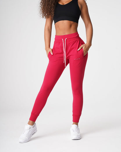 Women Ruby Red Joggers - NVGTN