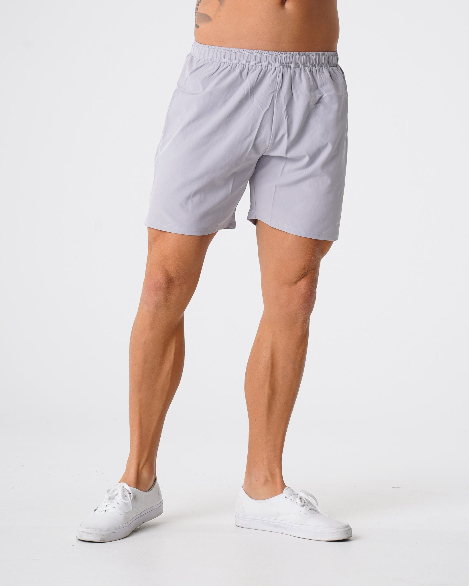 Men Grey Flex Shorts - NVGTN