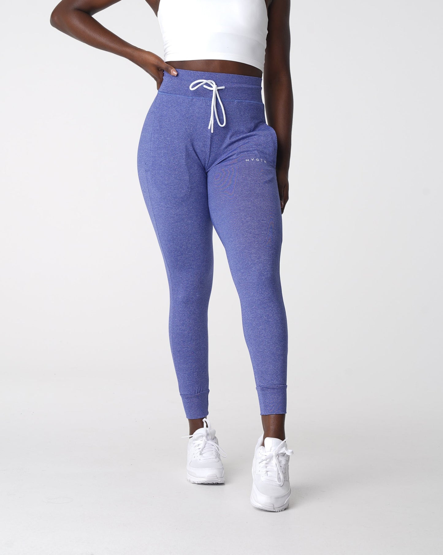 Women Sapphire Blue Joggers - NVGTN