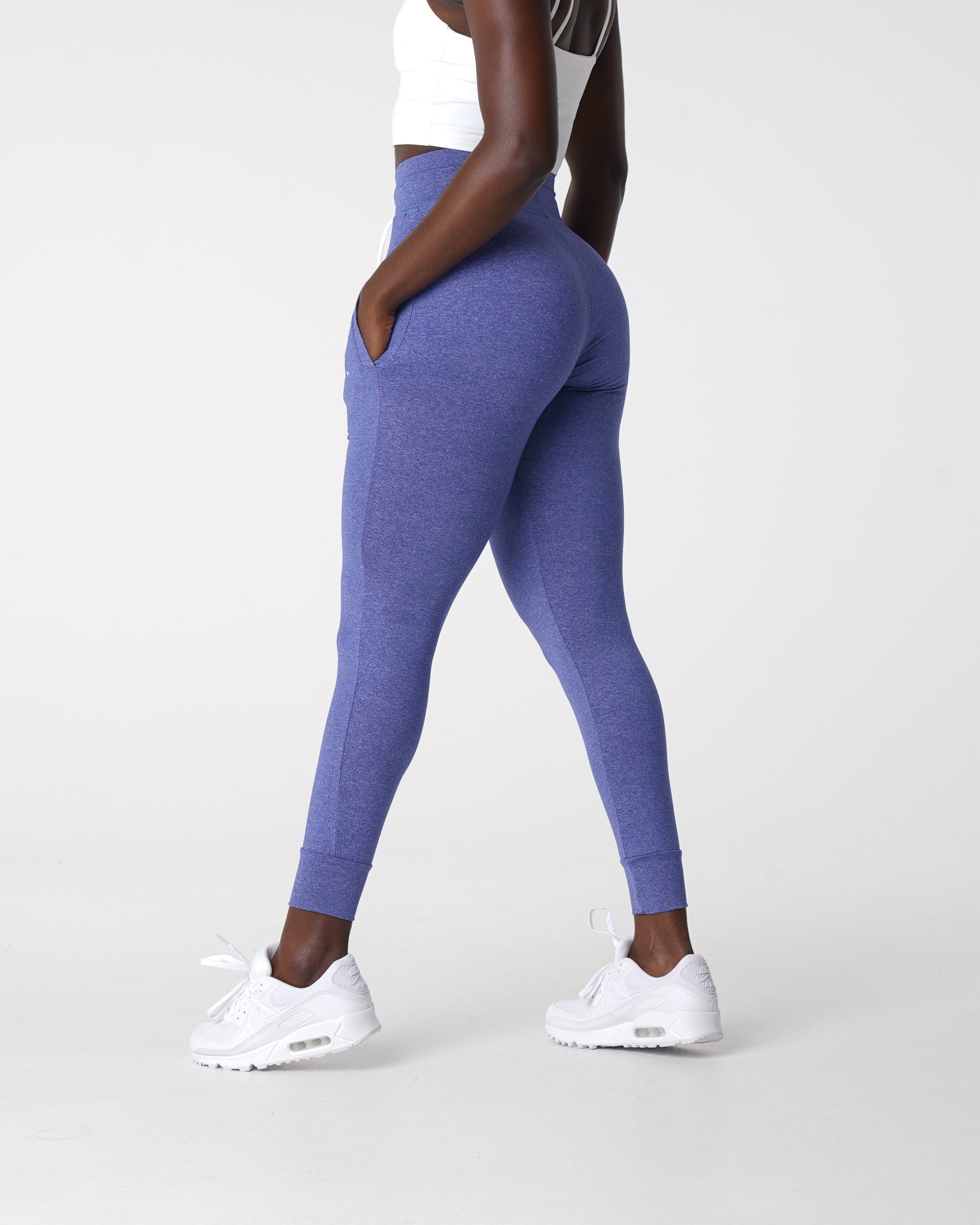 Women Sapphire Blue Joggers - NVGTN