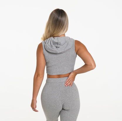 Women Grey Lazy Day Lounge Tank - NVGTN