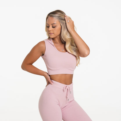 Women Pink Lazy Day Lounge Tank - NVGTN