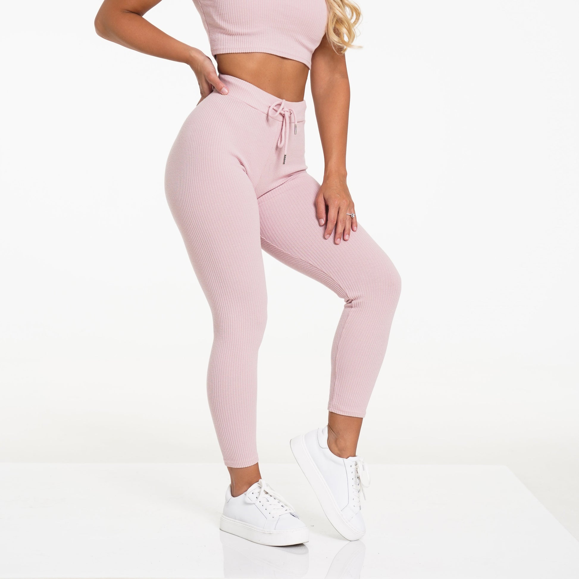 Women Pink Lazy Day Lounge Bottoms - NVGTN
