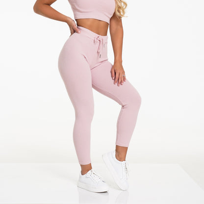 Women Pink Lazy Day Lounge Bottoms - NVGTN