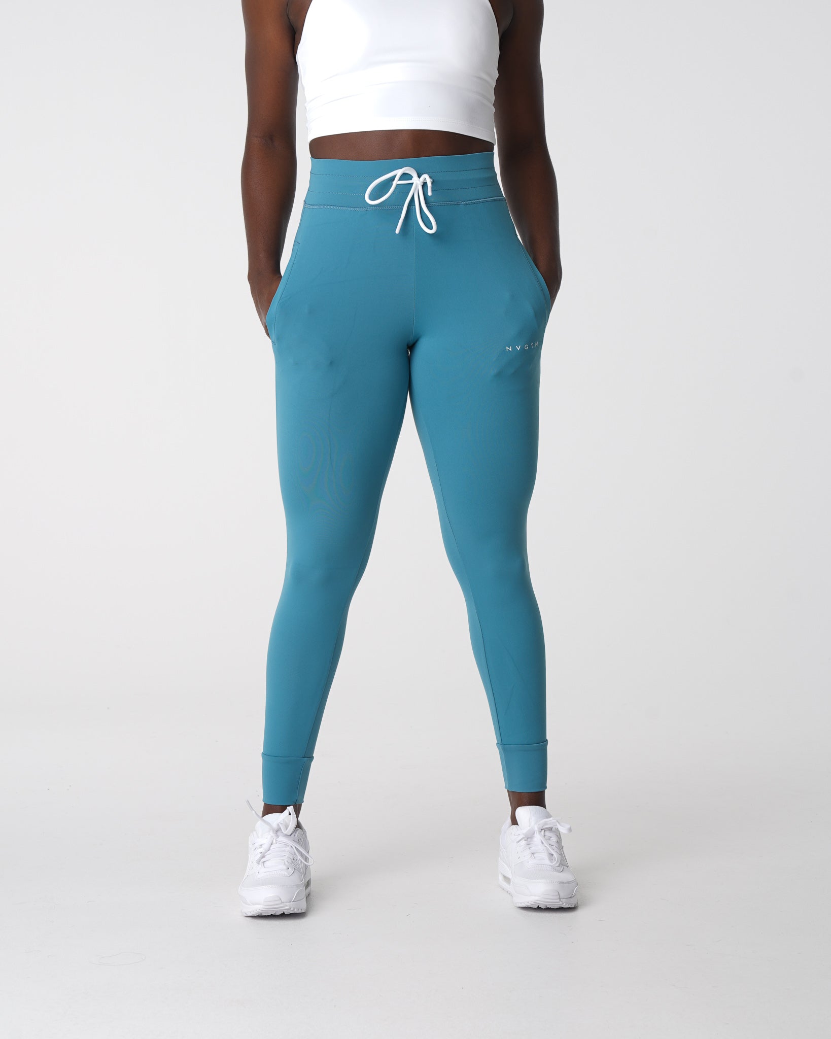 Women Steel Blue Joggers - NVGTN