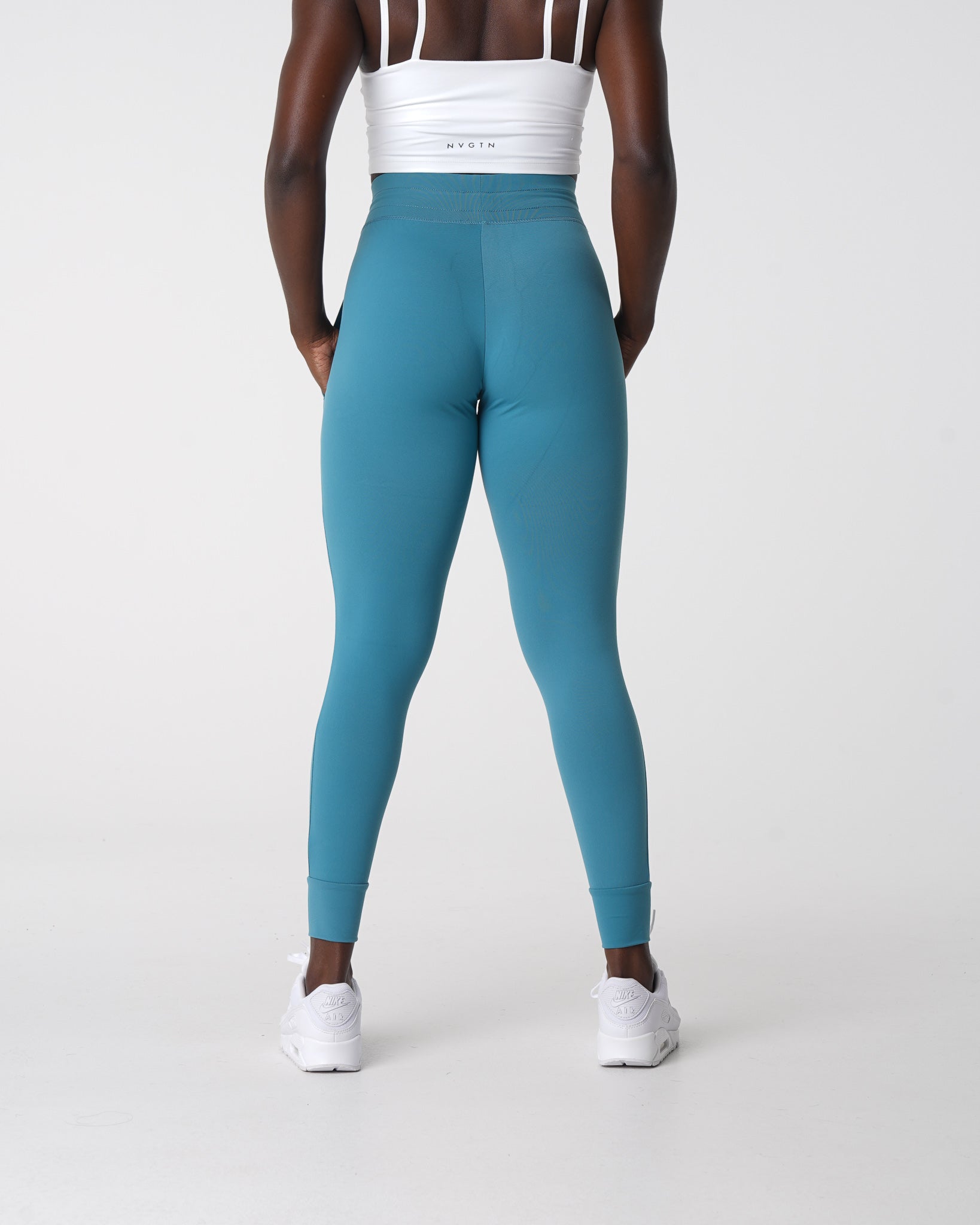 Women Steel Blue Joggers - NVGTN