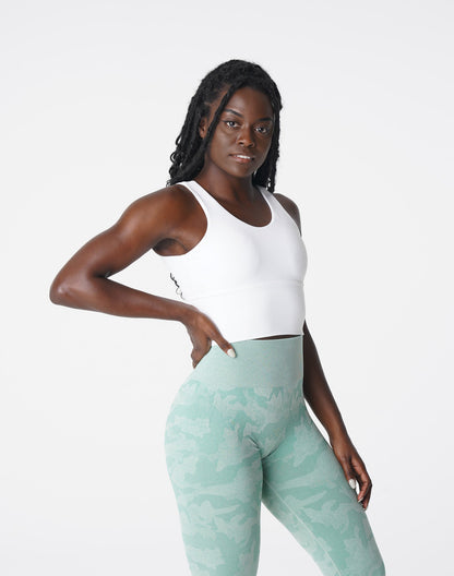Women White Essence Bra - NVGTN