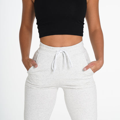 Women Light Grey Relax Joggers - NVGTN