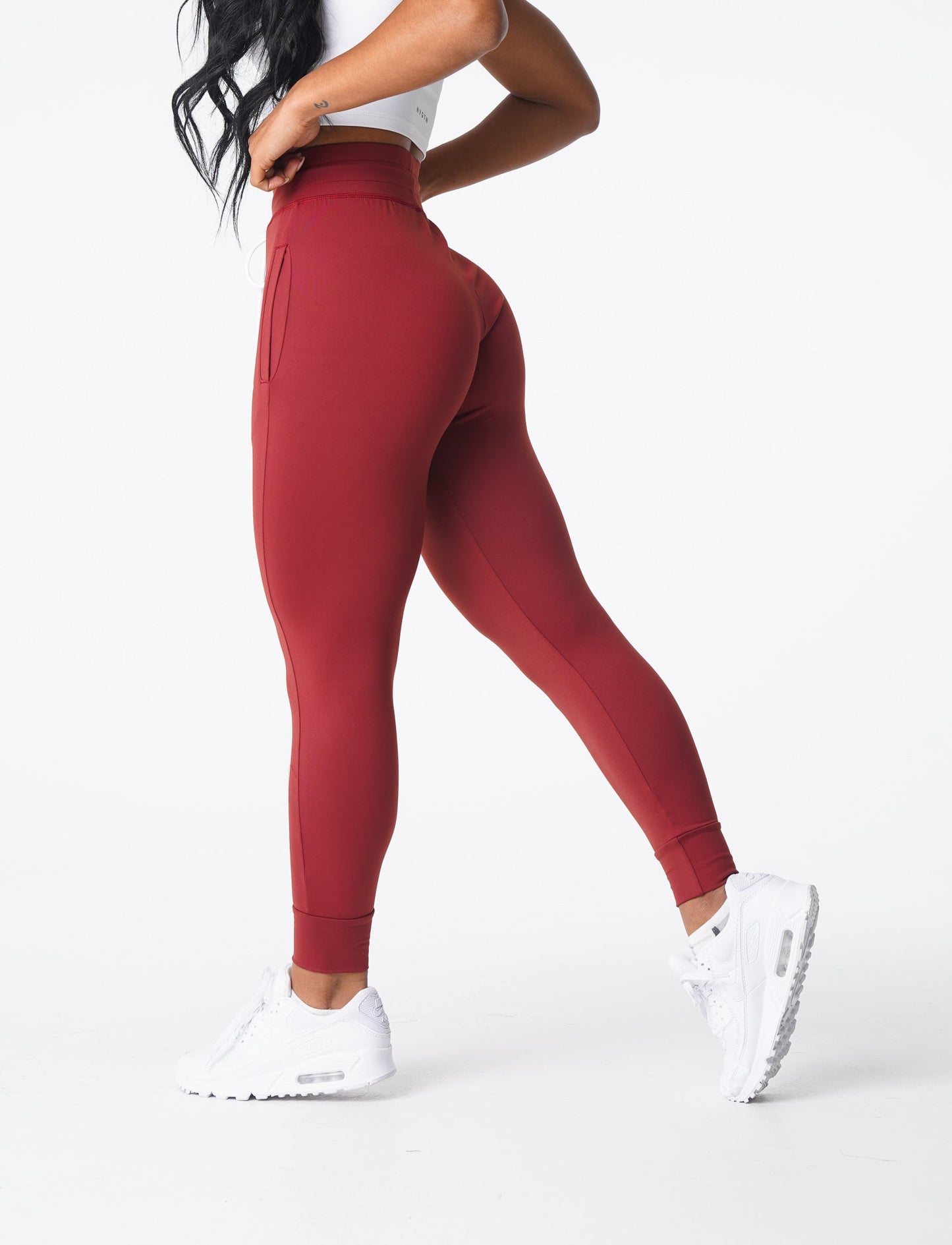 Women Maroon Joggers - NVGTN