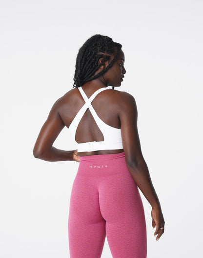 Women White Reveal Bra - NVGTN
