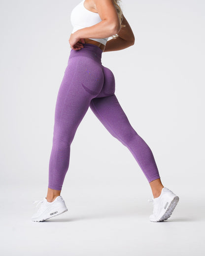 Women Violet Curve Seamless Leggings - NVGTN