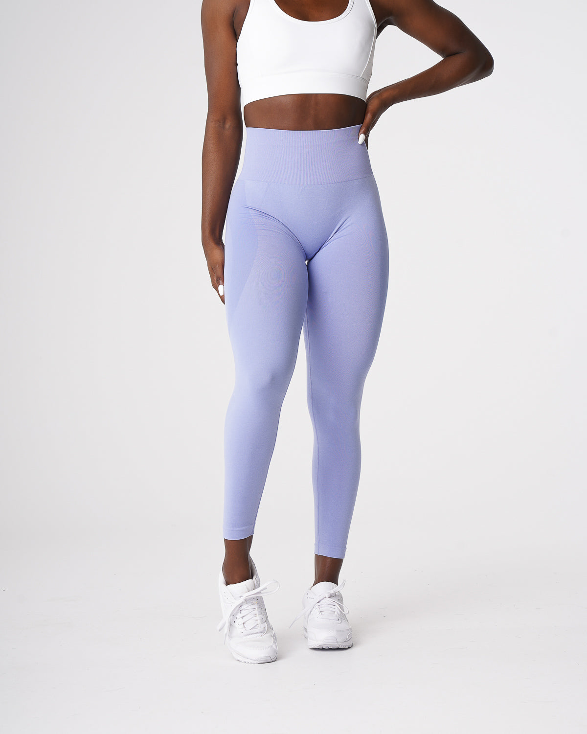 Women Periwinkle Contour Seamless Leggings - NVGTN