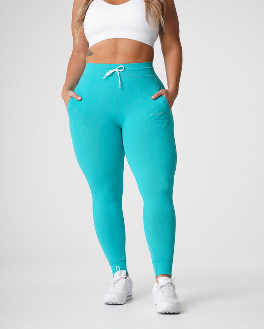 Women Turquoise Joggers - NVGTN
