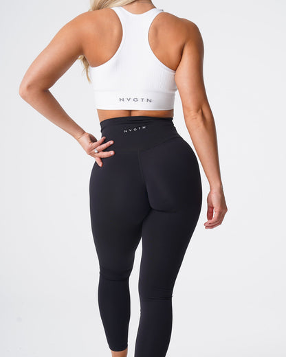 Women Black Signature 2.0 Leggings - NVGTN