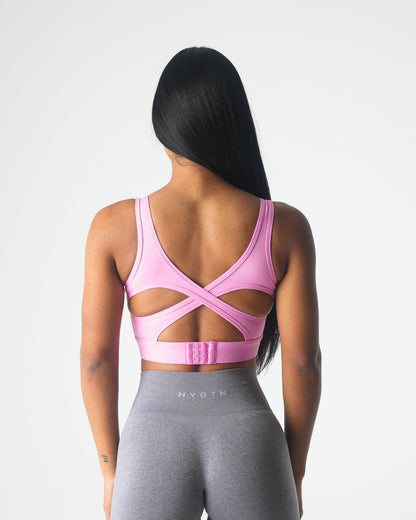 Women Candy Pink Allure Bra - NVGTN