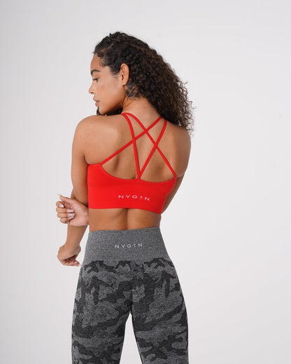 Women Scarlet Flourish Seamless Bra - NVGTN
