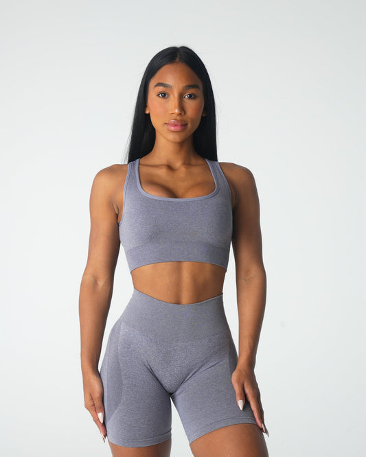 Women Grey Eclipse Seamless Bra - NVGTN
