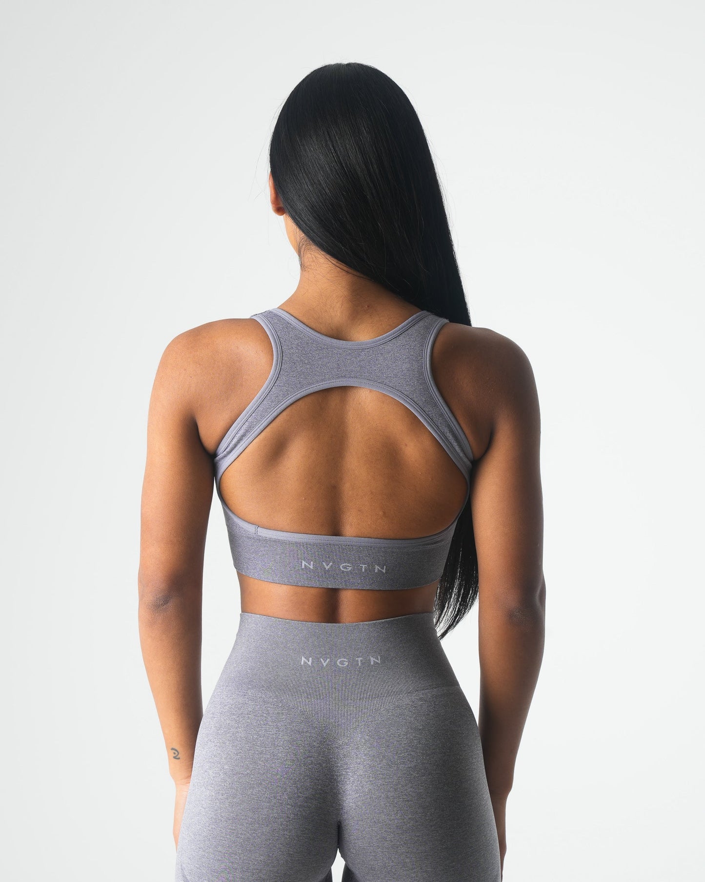 Women Grey Eclipse Seamless Bra - NVGTN