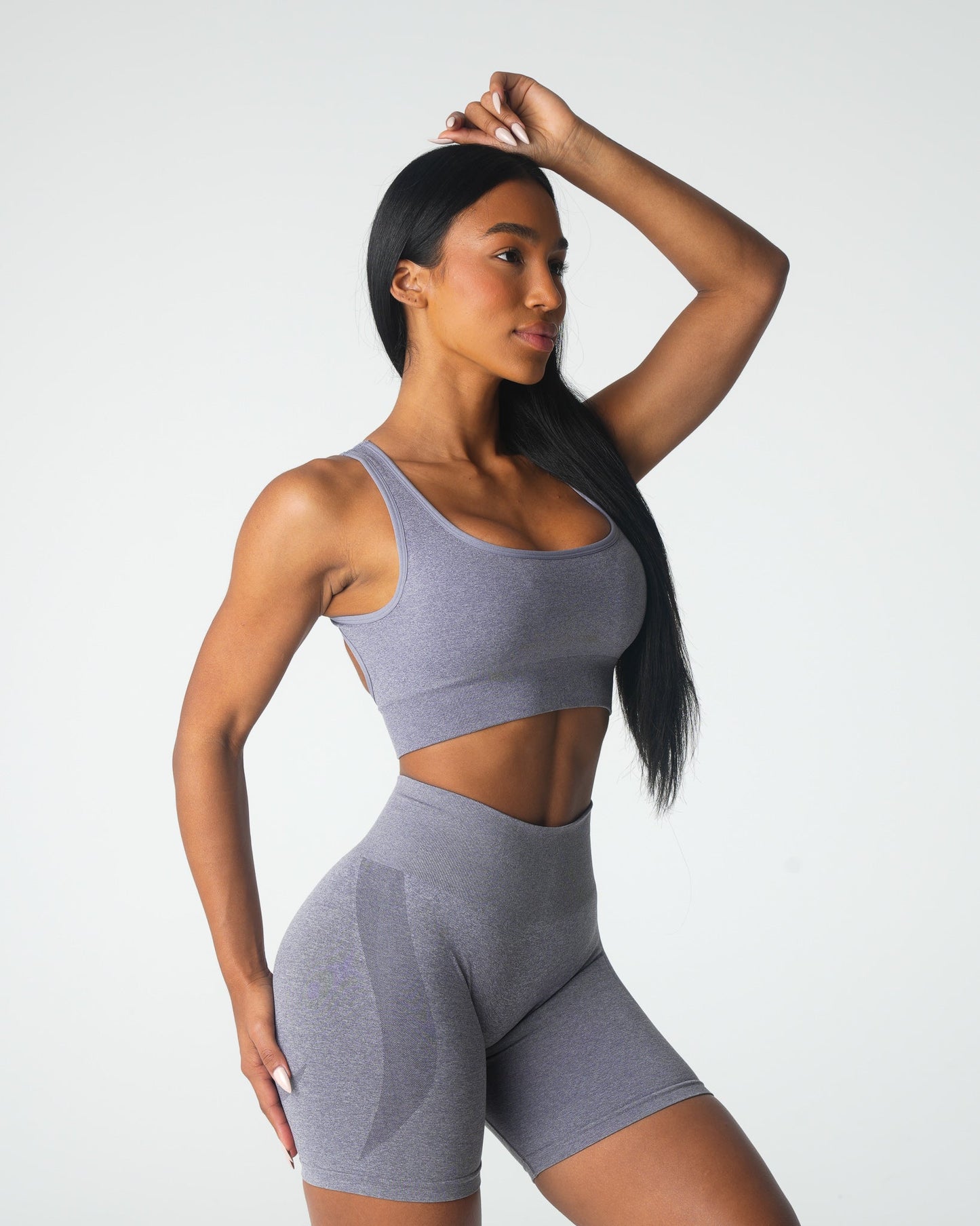 Women Grey Eclipse Seamless Bra - NVGTN