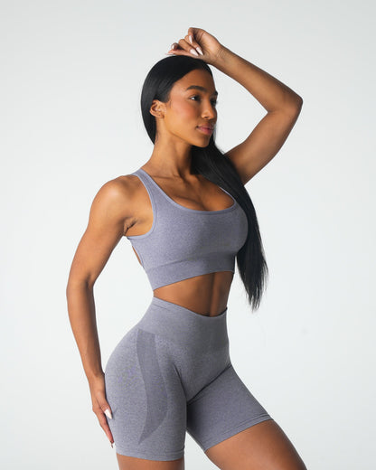 Women Grey Eclipse Seamless Bra - NVGTN