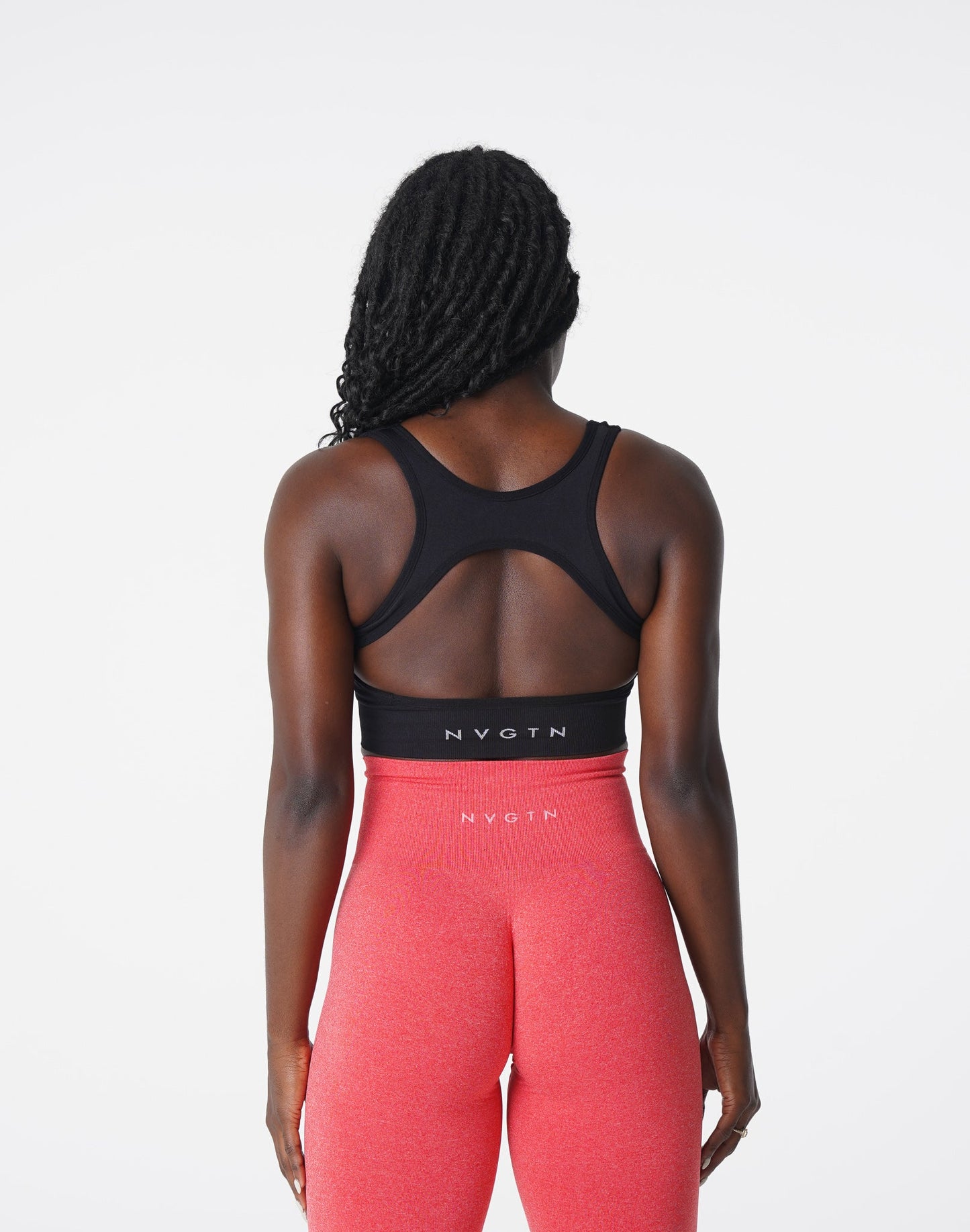 Women Black Eclipse Seamless Bra - NVGTN