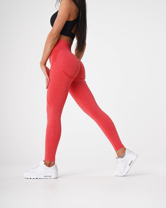 Women Candy Apple Contour Seamless Leggings - NVGTN