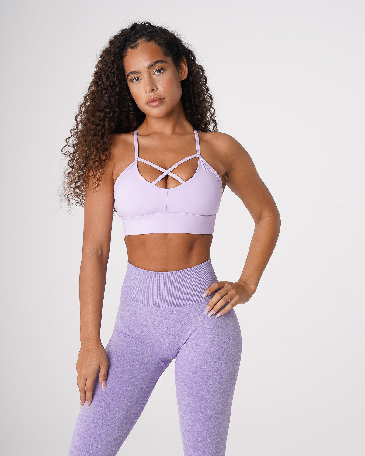 Women Lavender Oasis Bra - NVGTN