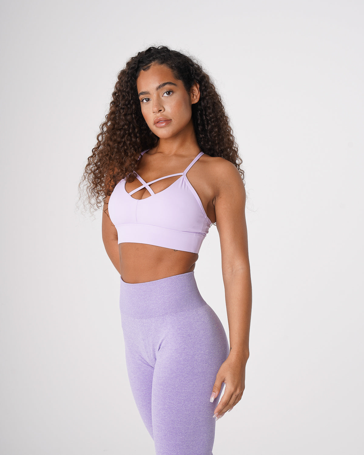 Women Lavender Oasis Bra - NVGTN