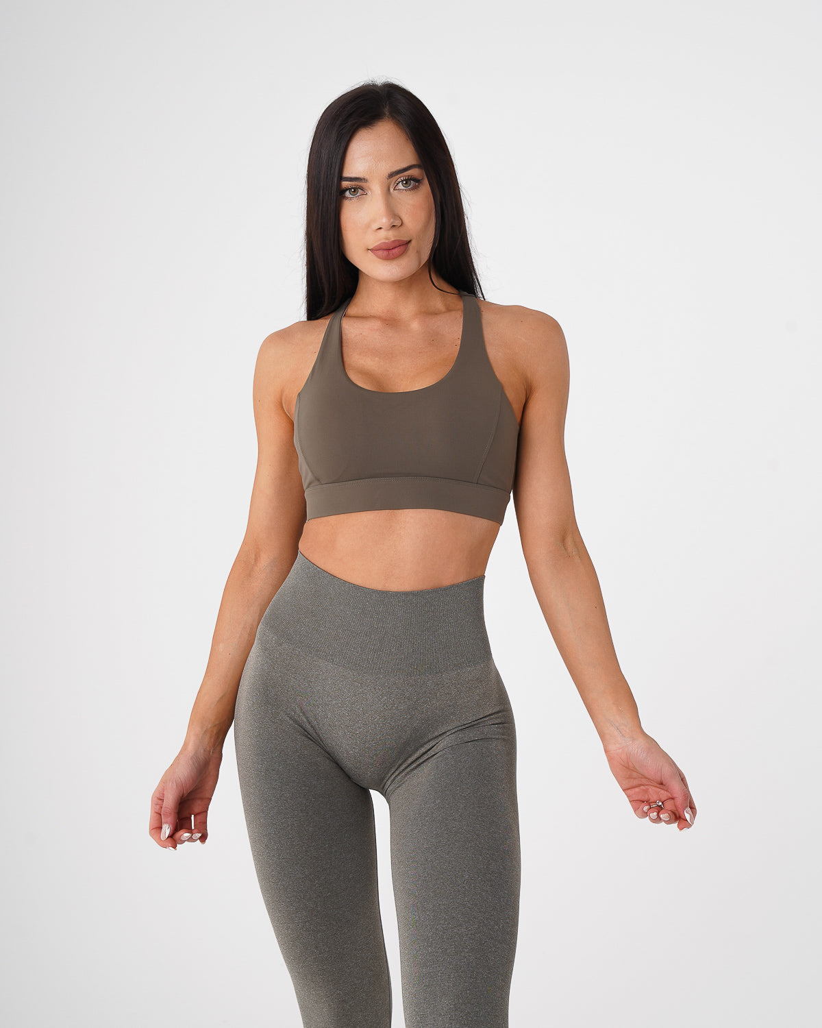Women Khaki Green Reveal Bra - NVGTN