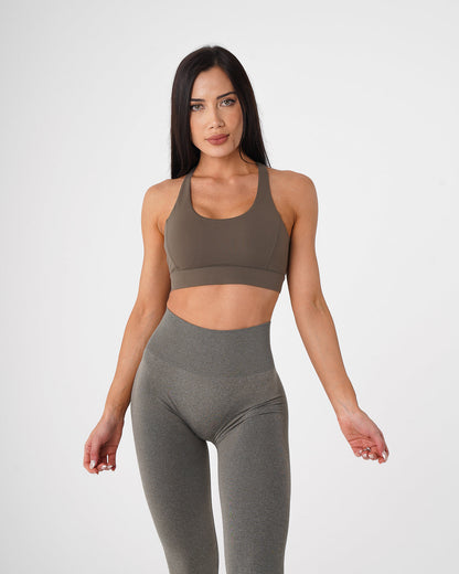 Women Khaki Green Reveal Bra - NVGTN