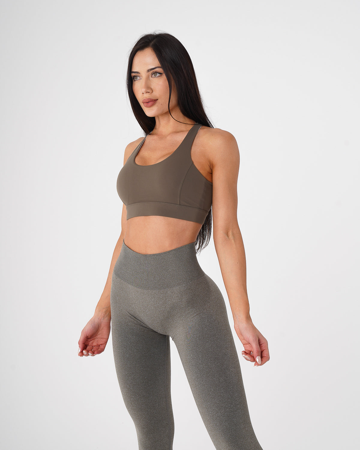 Women Khaki Green Reveal Bra - NVGTN