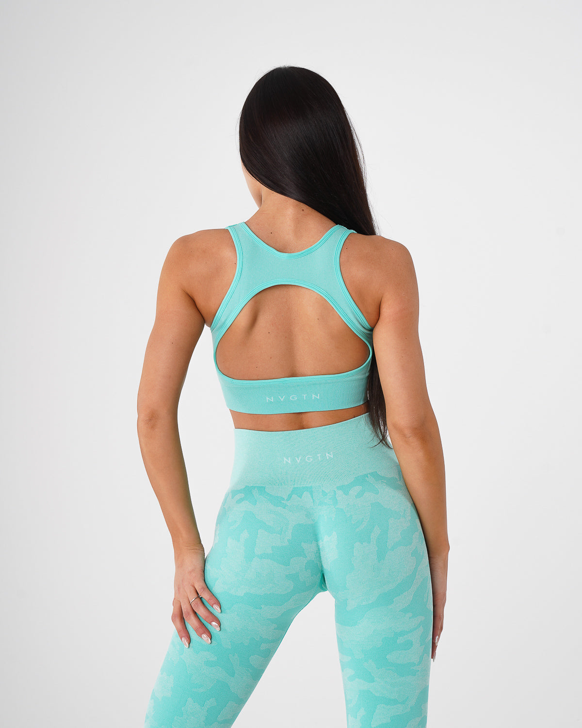 Women Mint Eclipse Seamless Bra - NVGTN
